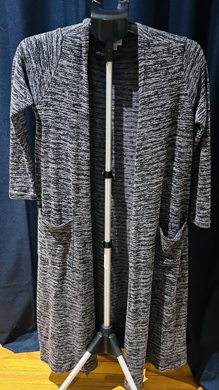 Lularoe Gray Duster Sweater Women's size S